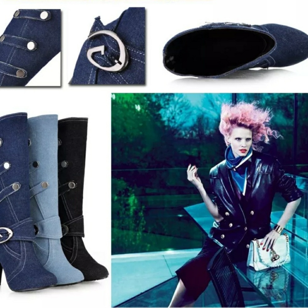 💥SUPER SALE💥 Cute NEW Jean Boots